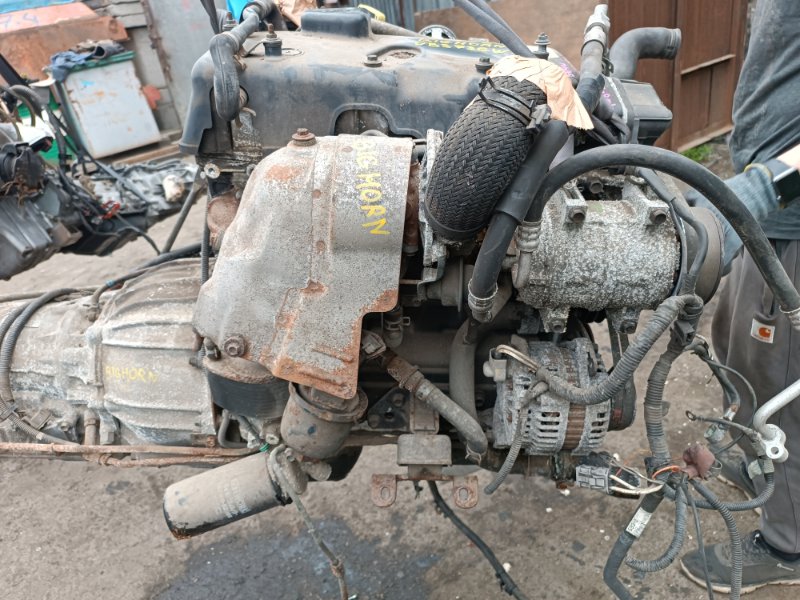 Двигатель ISUZU BIGHORN UBS73GW 4JX1-TE 760292 (б/у)