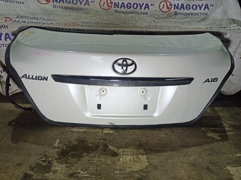 Крышка багажника TOYOTA ALLION ZRT260 2ZR-FE задняя COLOR 070 (б/у)