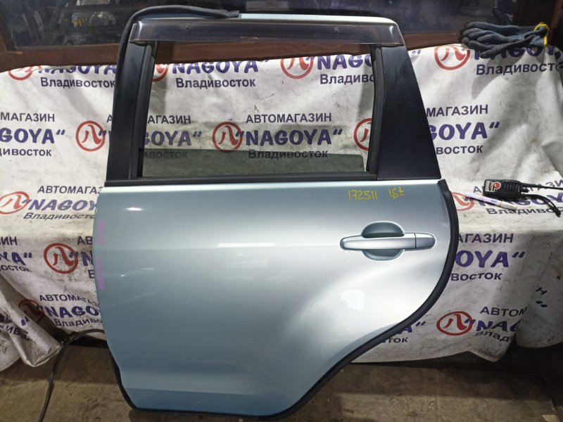 Дверь TOYOTA IST NCP65 1NZ-FE задняя левая COLOR 761 (б/у)