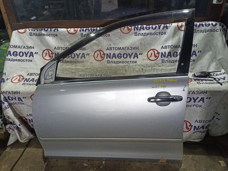 Дверь TOYOTA PREMIO ZZT240 1ZZ-FE передняя левая COLOR 1C0 (б/у)