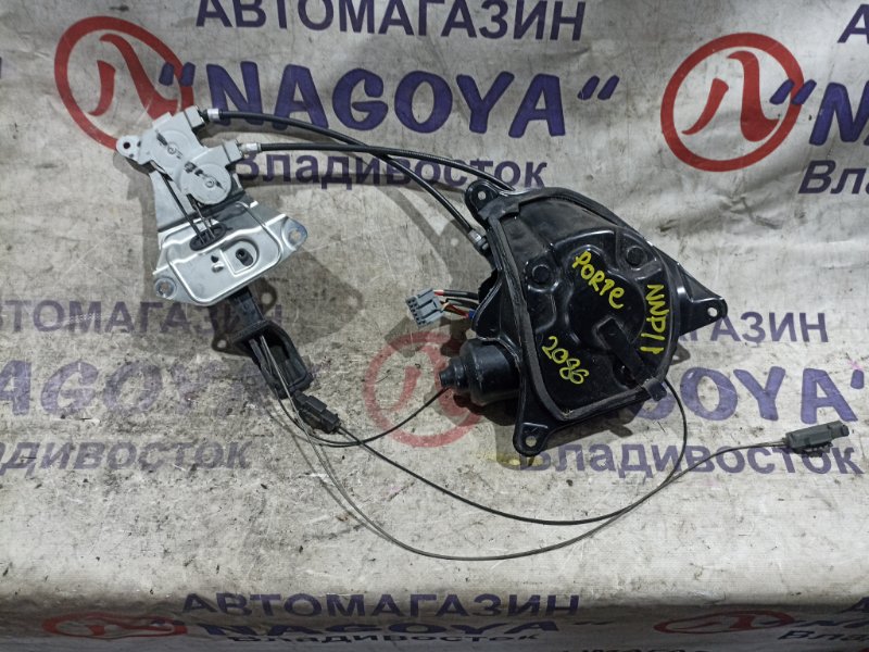 Механизм открывания двери TOYOTA PORTE NNP10 2NZ-FE левый (б/у)
