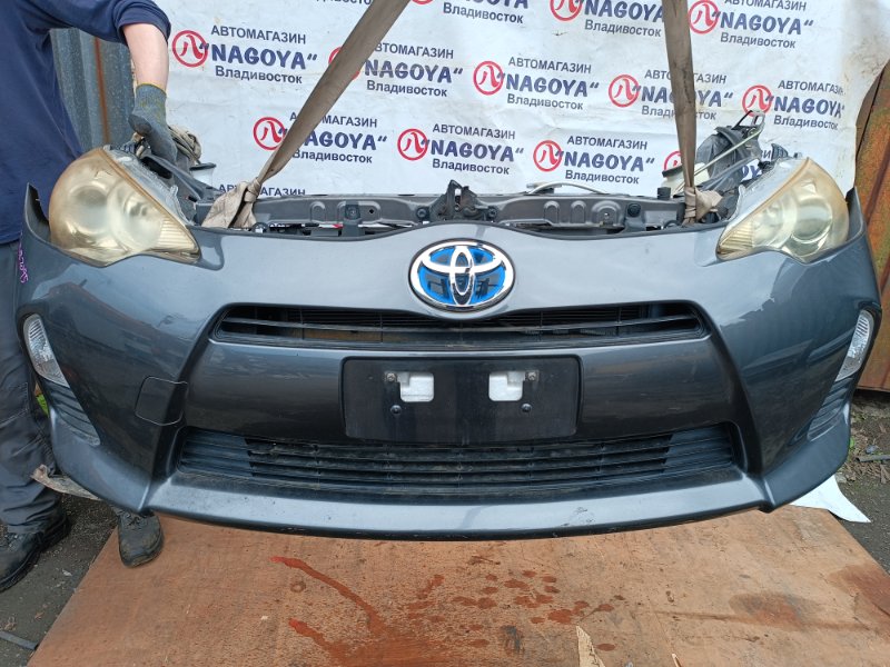 Nose cut TOYOTA AQUA NHP10 1NZ-FXE передний 52-244 (б/у)