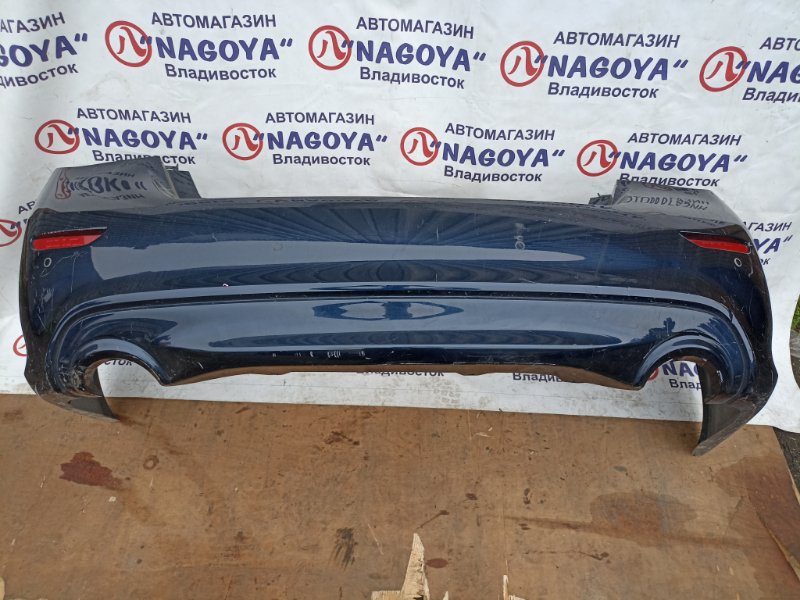 Бампер NISSAN FUGA KNY51 VQ37VHR задний COLOR BW5 (б/у)
