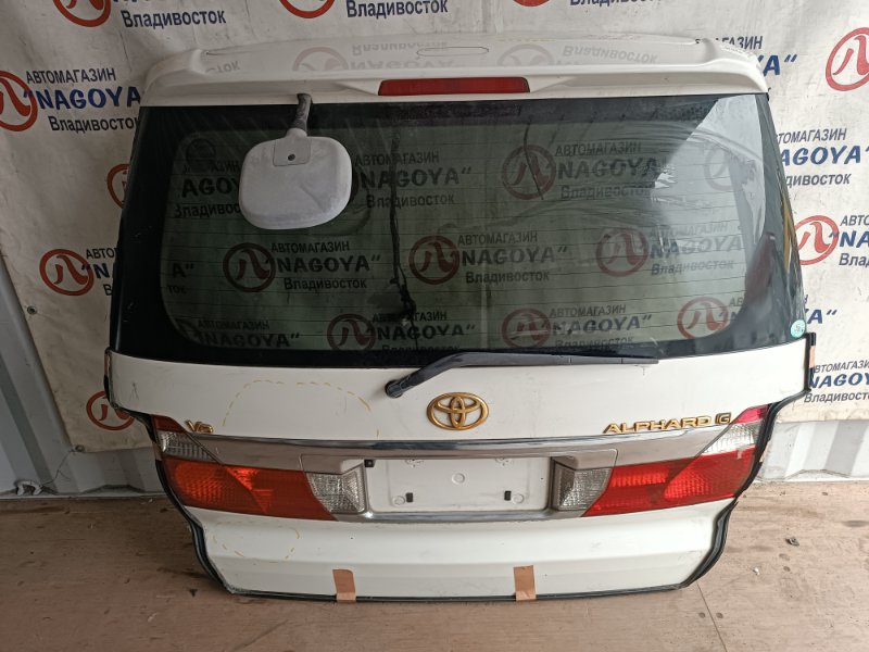Дверь 5-я TOYOTA ALPHARD ANH10 2AZ-FE задняя 58-8 (б/у)