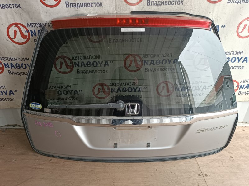 Дверь 5-я HONDA STREAM RN1 D17A задняя COLOR NH623M (б/у)