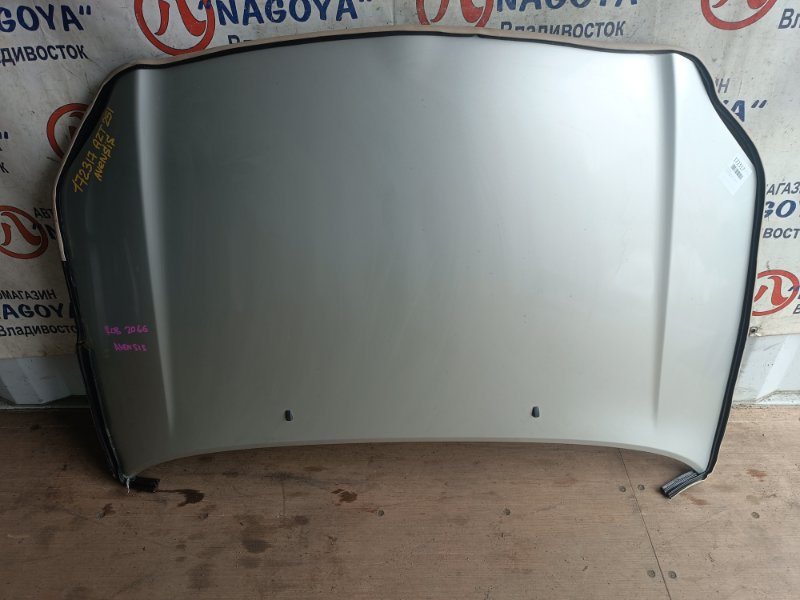 Капот TOYOTA AVENSIS AZT251 2AZ-FSE передний COLOR 1C0 (б/у)