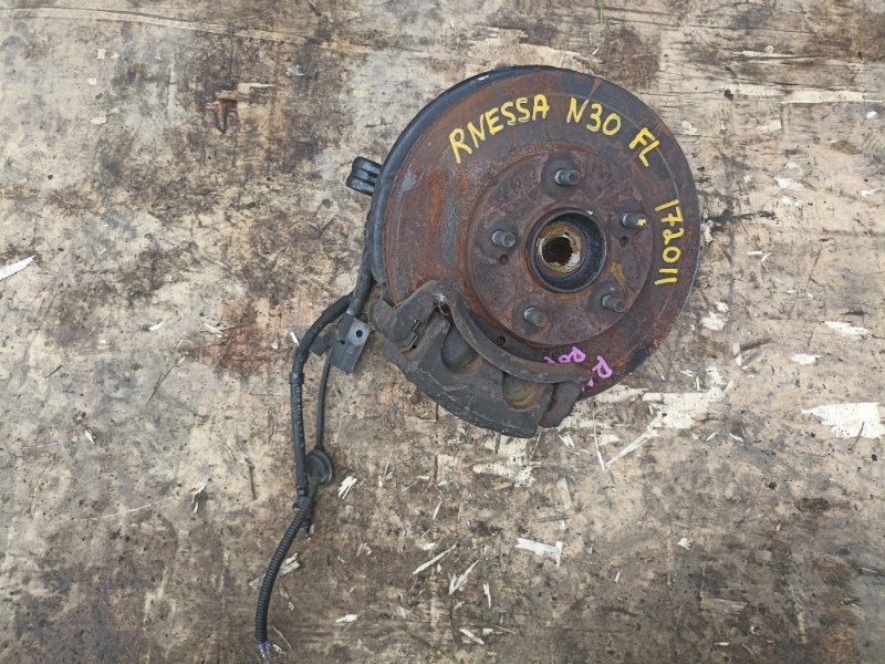 Ступица NISSAN RNESSA N30 SR20DE передняя левая ABS (б/у)