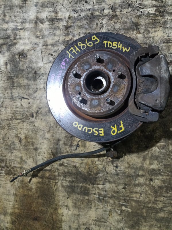 Ступица SUZUKI ESCUDO TD54W J20A передняя правая ABS (б/у)