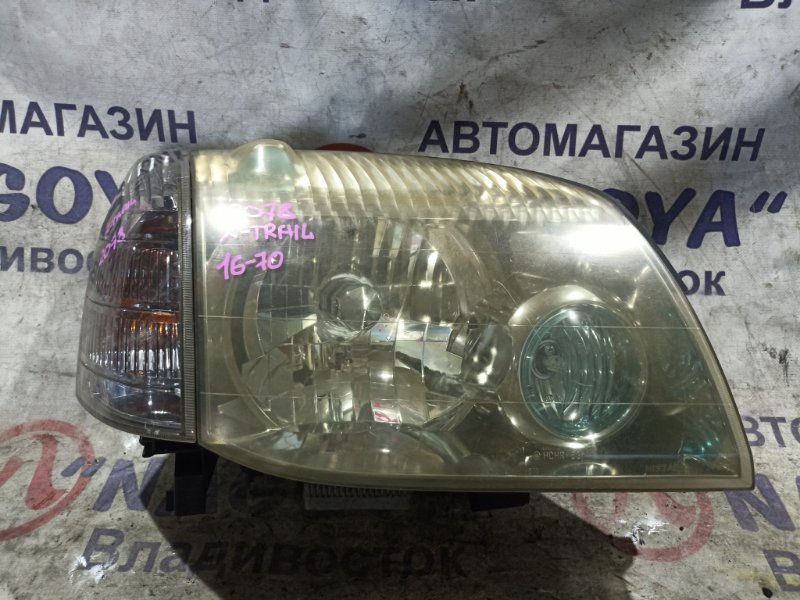 Фара NISSAN X-TRAIL NT30 QR20DE передняя правая 1670 (б/у)