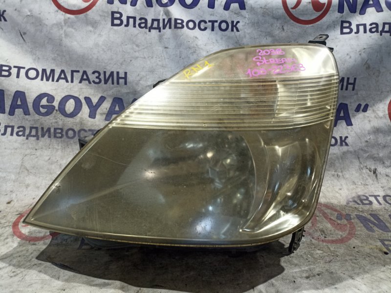 Фара HONDA STREAM RN1 D17A передняя левая 100-22363 (б/у)
