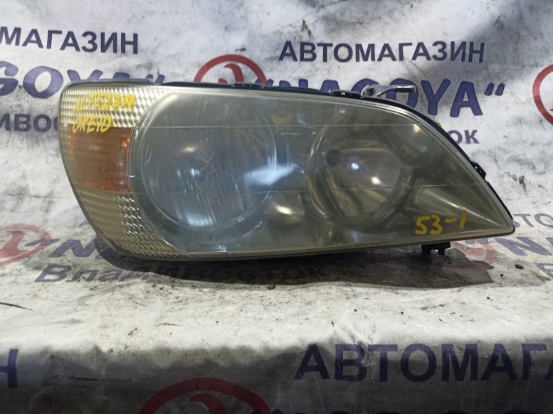 Фара TOYOTA ALTEZZA GXE10 1G-FE передняя правая 53-1 (б/у)