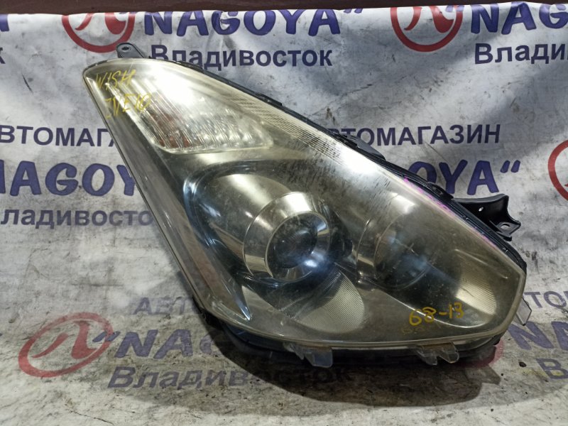 Фара TOYOTA WISH ZNE10 1ZZ-FE передняя правая 6813 (б/у)