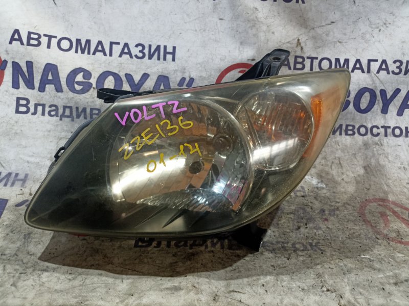 Фара TOYOTA VOLTZ ZZE136 1ZZ-FE передняя левая 0114 (б/у)