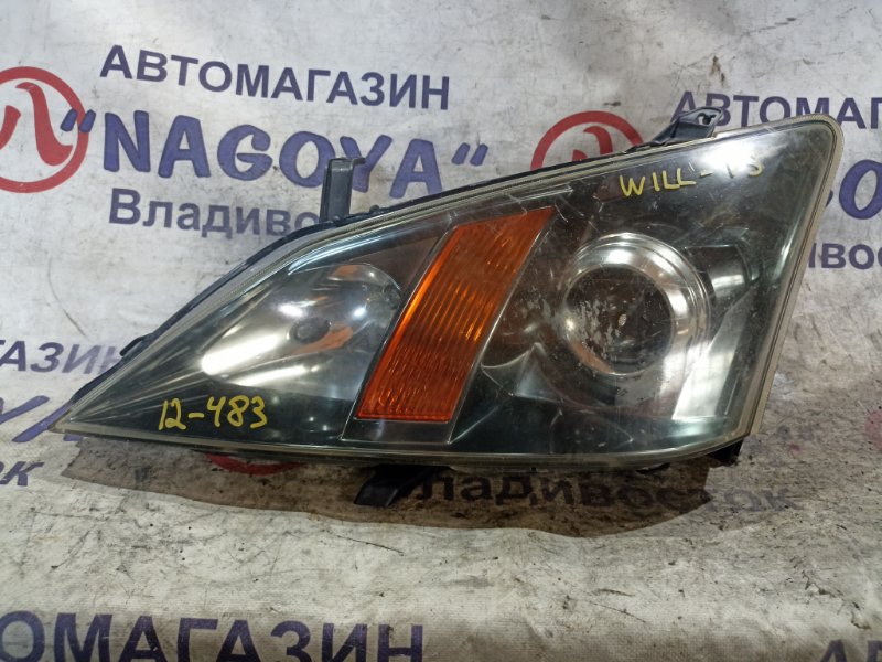 Фара TOYOTA WILL VS NZE127 1NZ-FE передняя левая 12483 (б/у)