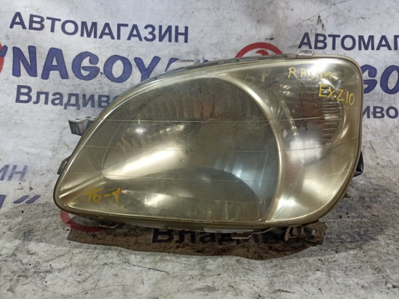 Фара TOYOTA RAUM EXZ10 5E-FE передняя левая 46-1 (б/у)