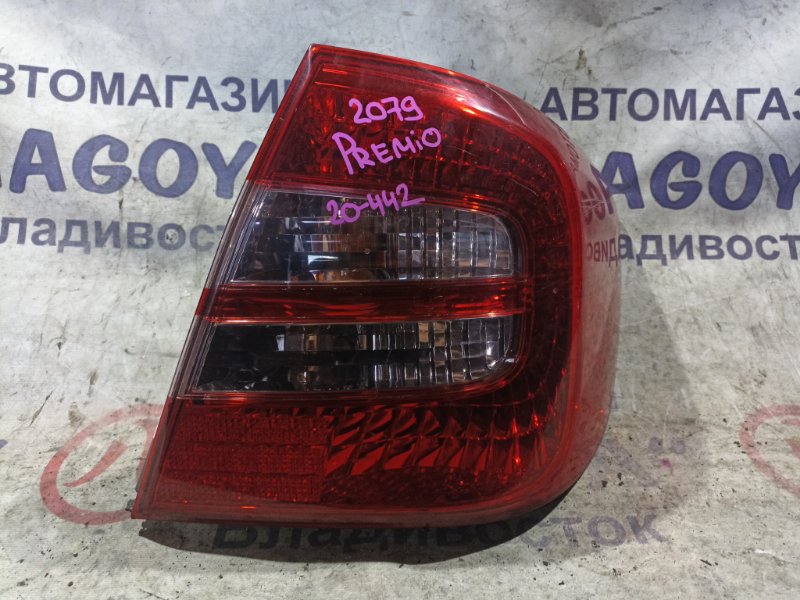 Стоп-сигнал TOYOTA PREMIO ZZT240 1ZZ-FE задний правый 20442 (б/у)