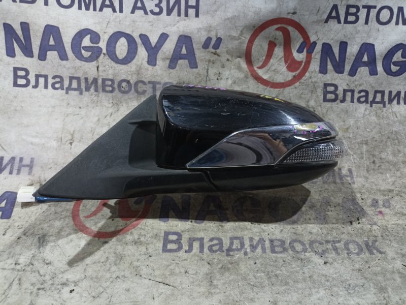 Зеркало TOYOTA CAMRY AVV50 2AR-FXE переднее левое 10 KOHTAKTOB (б/у)
