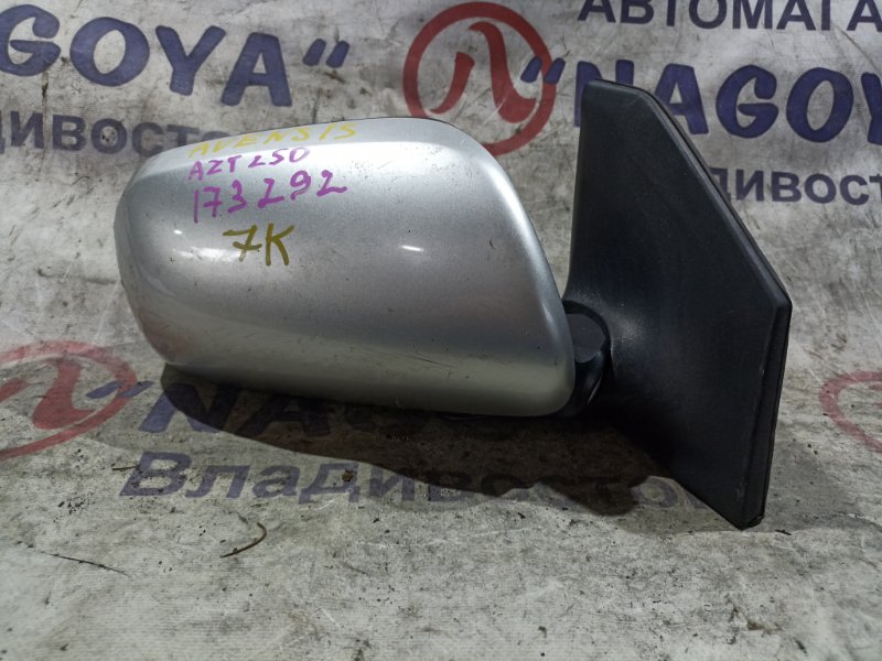 Зеркало TOYOTA AVENSIS AZT250 1AZ-FSE переднее правое 7 KOHTAKTOB (б/у)