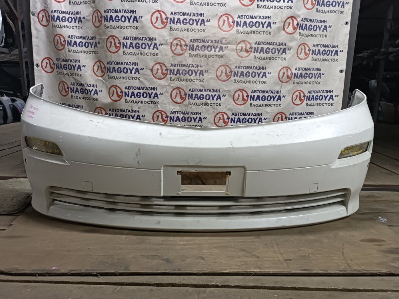 Бампер TOYOTA ALPHARD ANH10 2AZ-FE передний 1 MODEL (б/у)