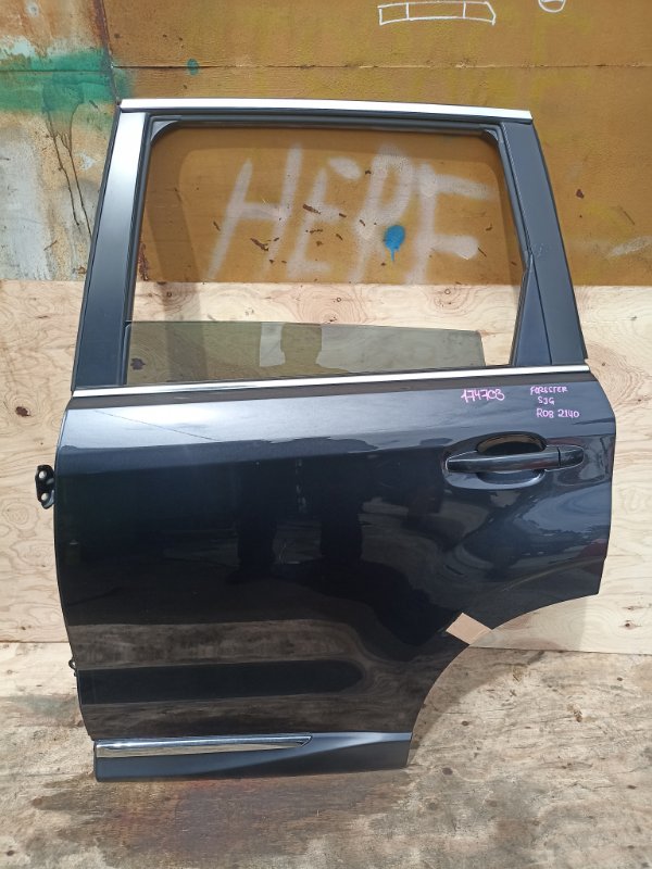 Дверь SUBARU FORESTER SJG FA20ESZHWA задняя левая COLOR 61K (б/у)