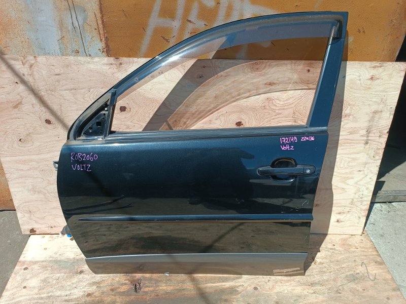 Дверь TOYOTA VOLTZ ZZE136 1ZZ-FE передняя левая COLOR KJ1 (б/у)