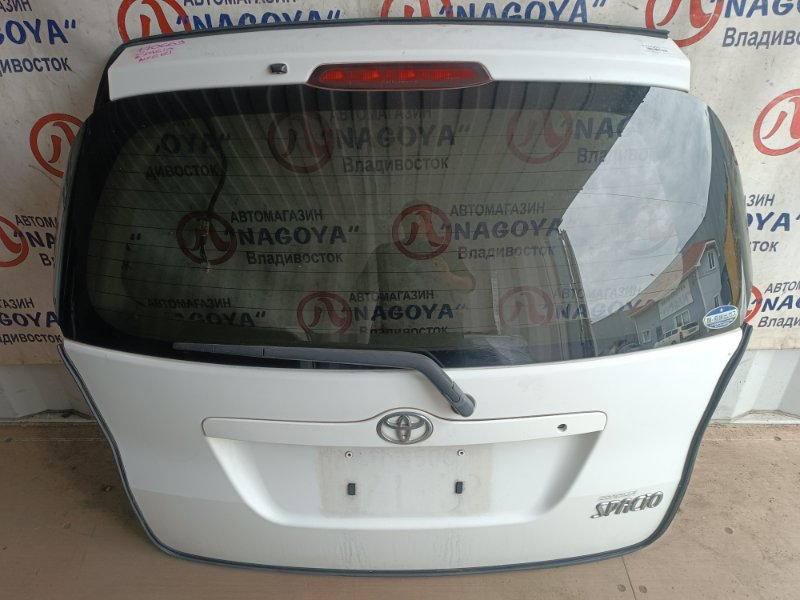 Дверь 5-я TOYOTA COROLLA SPACIO NZE121 1NZ-FE задняя COLOR 040 (б/у)