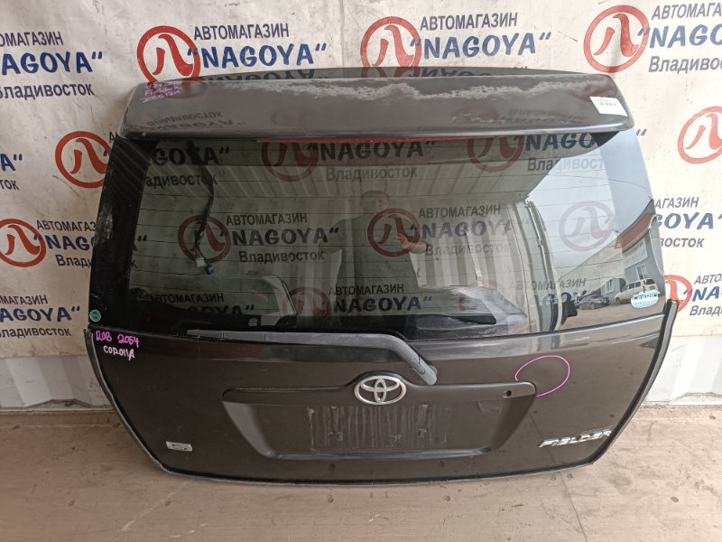 Дверь 5-я TOYOTA COROLLA FIELDER ZZE124 1ZZ-FE задняя 1 MODEL (б/у)