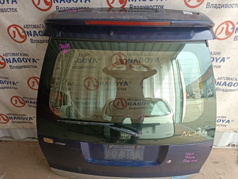 Дверь 5-я TOYOTA LITE ACE NOAH SR50 3S-FE задняя COLOR 2EU (б/у)
