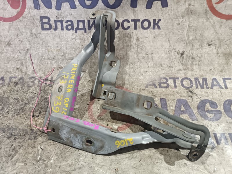 Петли капота NISSAN PRIMERA QP12 QG18DE передние PARA (б/у)