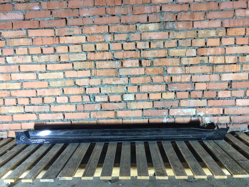 Накладка порога левая Lexus CT200H 1 7586076020 контрактная