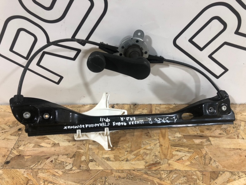 Запчасть стеклоподъемник задний правый Skoda Fabia 2 12345 контрактная Стеклоподъемник задний правый Skoda Fabia 2 12345 контрактная