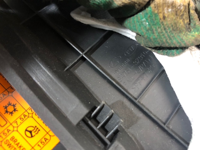 Накладка на торпедо i40 1 Накладка на торпедо i40 1