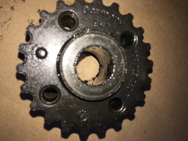 Шестерня коленвала Volkswagen Transporter 1990—2003 T4 1Z 038105263F контрактная