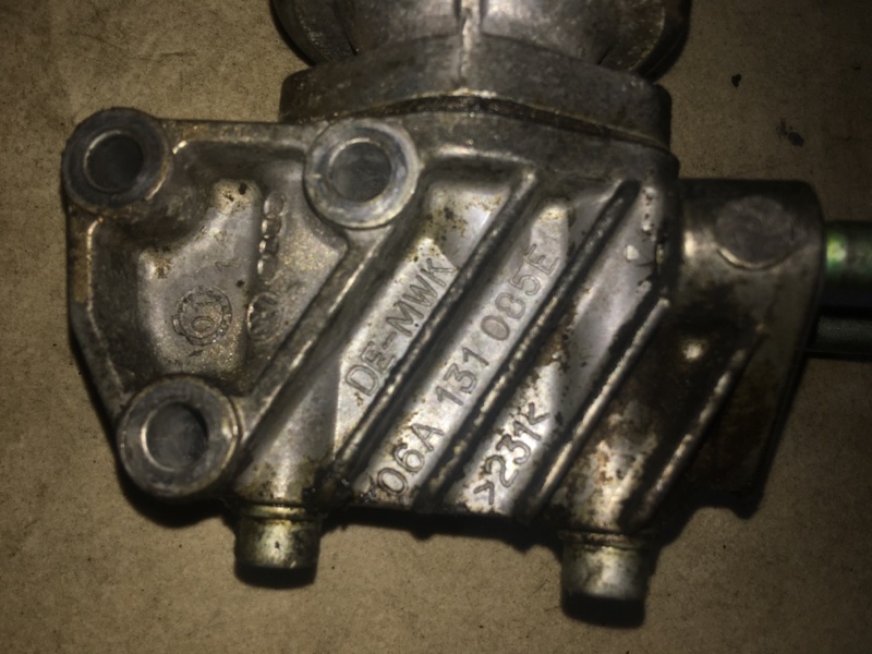 Клапан егр Audi A3 8L APG