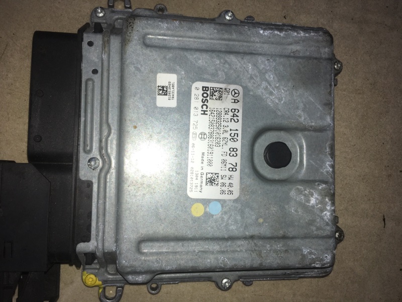 Блок управления двигателем Mercedes-Benz W211 642.960 A6421508378 контрактная
