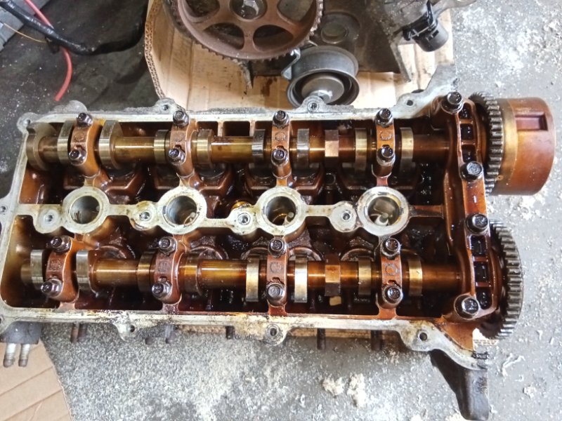 Головка блока цилиндров Hyundai-Kia CEED 2006-2009 G4FC 221002B000 контрактная