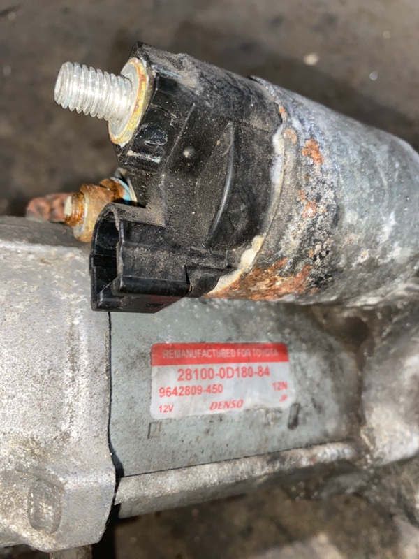 Стартер Toyota Avensis T250 1ZZ