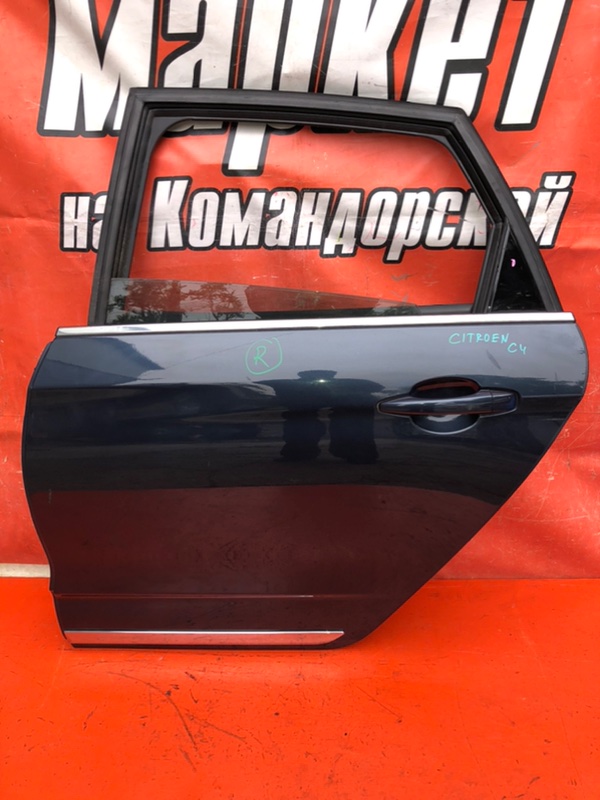 Дверь задняя левая CITROEN C4 2015 B7 Б/У