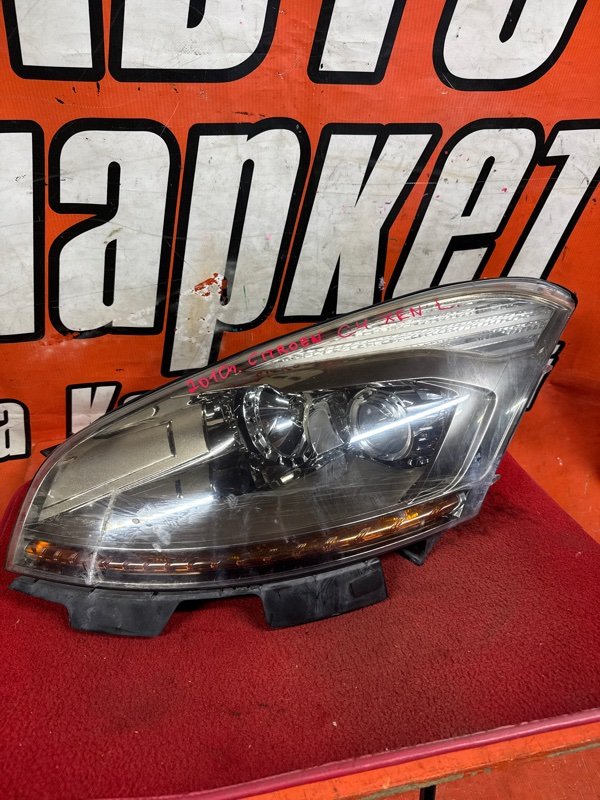 Фара передняя левая CITROEN C4 2010 LC Б/У