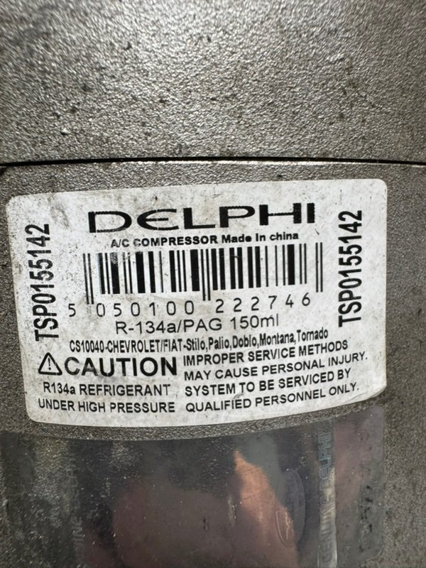 Компрессор кондиционера Corsa 2008 X01 Z14XEP