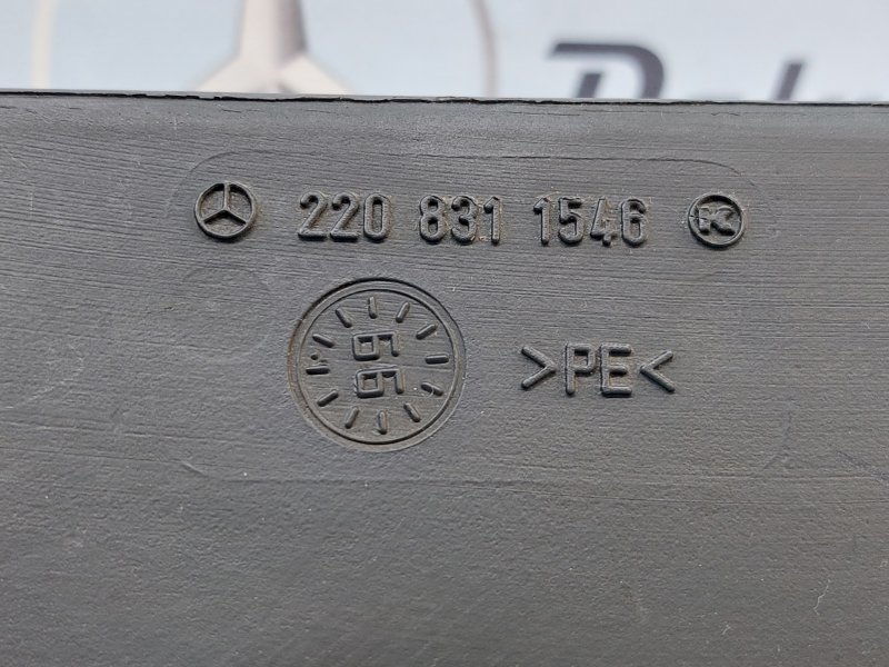 Воздуховод печки s-class 1999 W220 m112.944