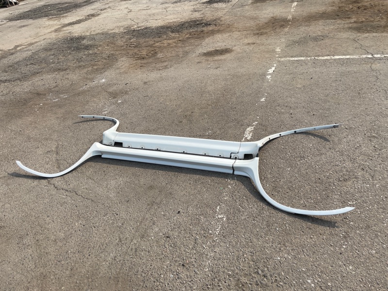 Накладки порогов внешние BMW X5 2004 e53 LCI m54b30 8408705 контрактная