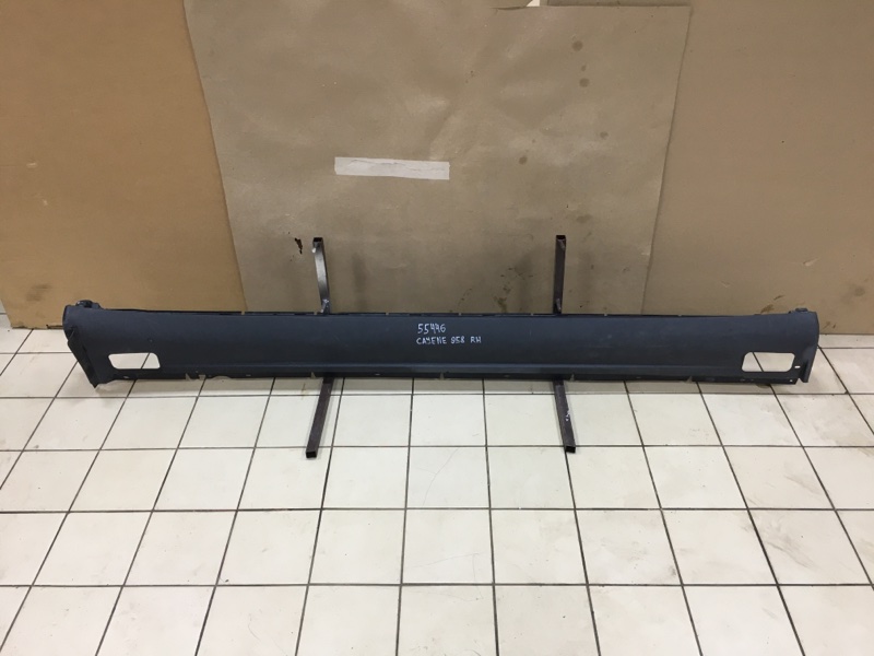 Запчасть накладка порога правая Porsche Cayenne 958 7P5853554 Б/У Накладка порога правая Porsche Cayenne 958 7P5853554 Б/У