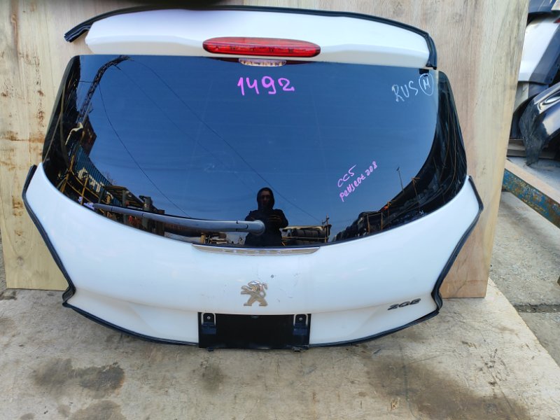 Дверь задняя задняя Peugeot 208 CC5 9672664480 контрактная