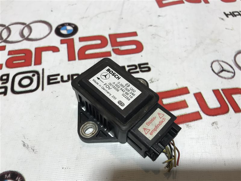 Датчик ускорения Mercedes-Benz CL-Class C215 W215 2002 C215 W215 113.960 A0025426618 контрактная