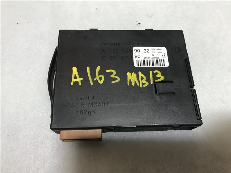 Блок управления eam Mercedes-Benz M-Class W163 W163 112.970 2004