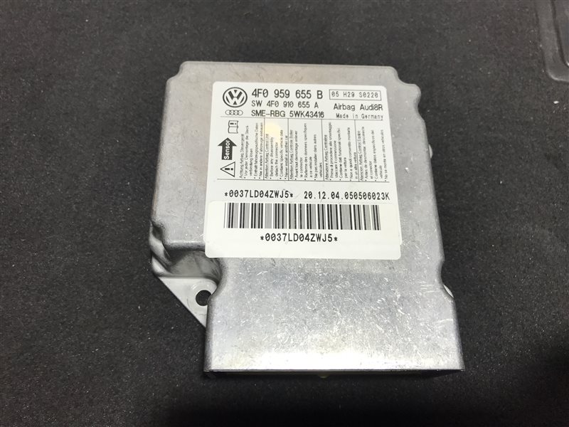 Блок управления airbag Audi A6 2005 C6 BDW 4F0959655 контрактная