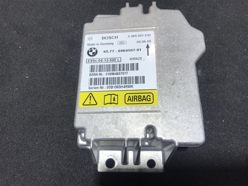 Блок управления airbag BMW 3-Series 2005 E90 N46B20 65776964607 контрактная