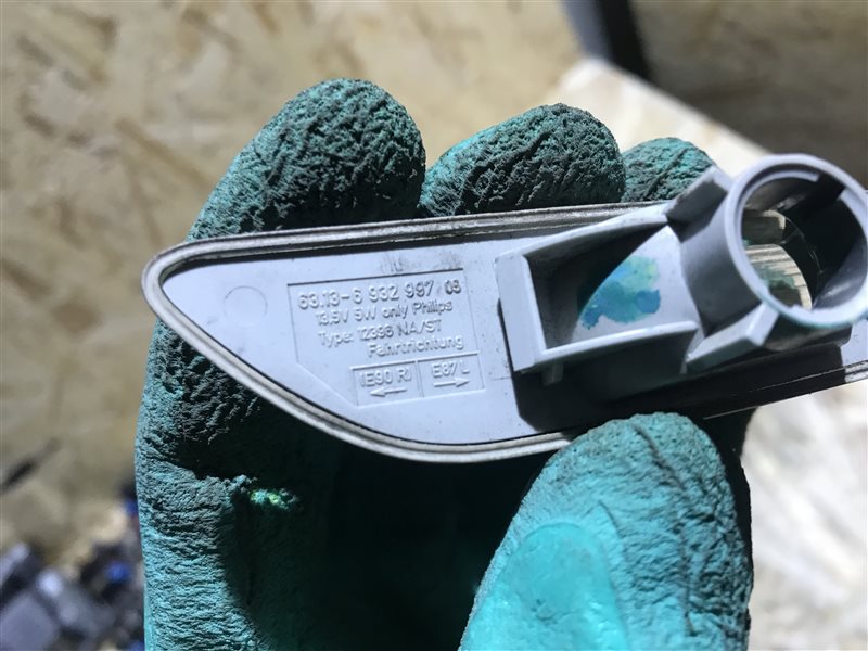 Повторитель в крыло передний левый 3-Series 2005 E90 N46B20 Повторитель в крыло передний левый 3-Series 2005 E90 N46B20