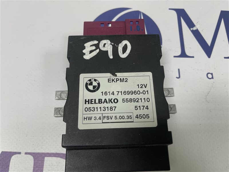 Блок управления топливным насосом 3-Series 2005 E90 N46B20